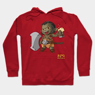 RPG Rules. Barbarian Hoodie